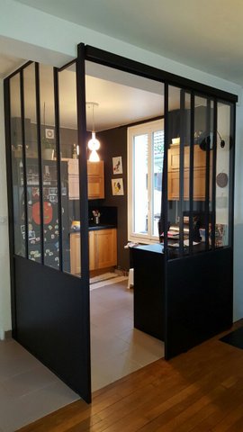 Porte coulissante interieur
