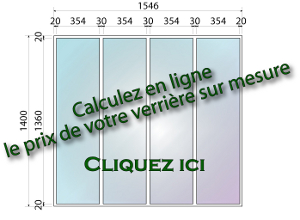 Calculez le coût de votre verrière sur mesure